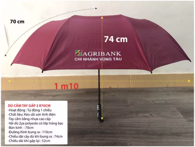 Dù agribank Vũng Tàu