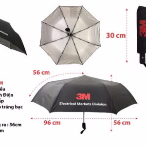 dù gấp 3 tự động 1 chiều R56cm