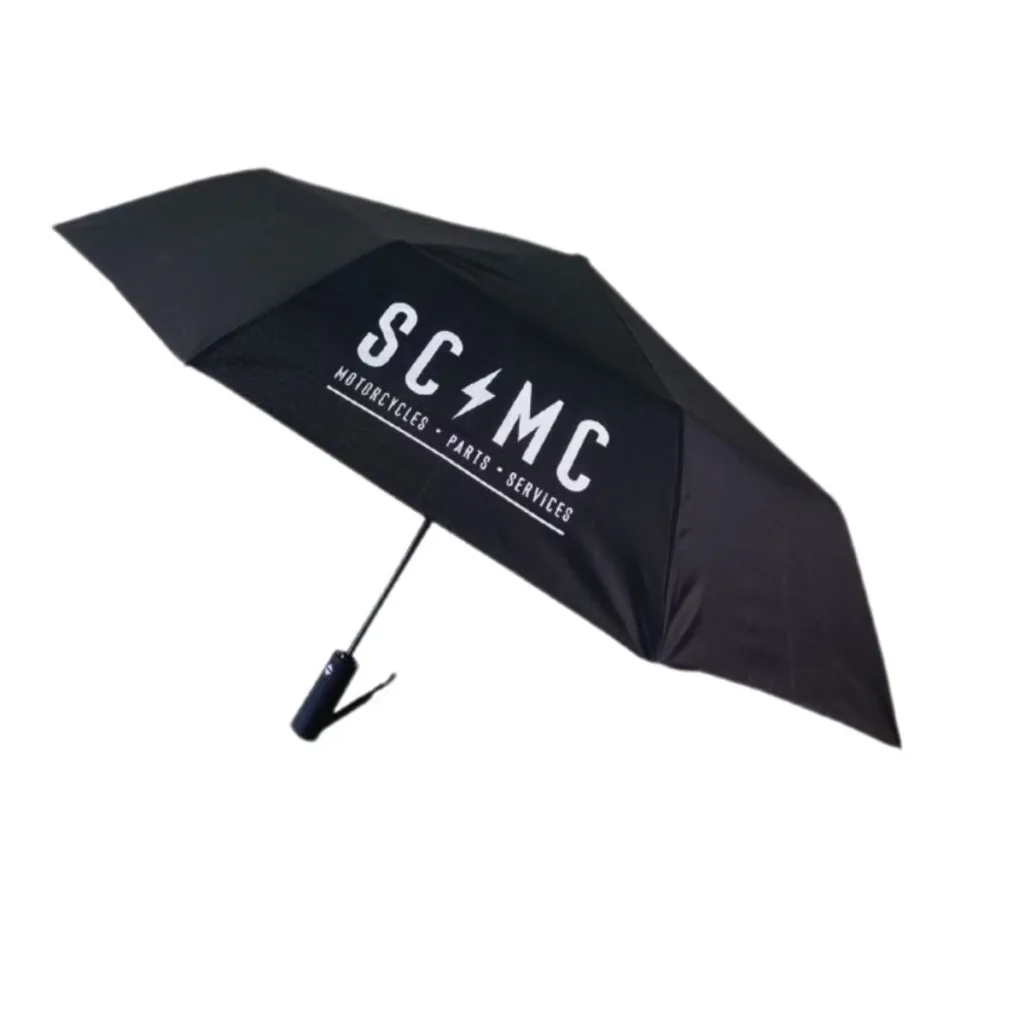 Ô dù cầm tay nhỏ gọn in logo SCMC