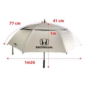 ô dù thẳng cao cấp 2 tần in logo honda