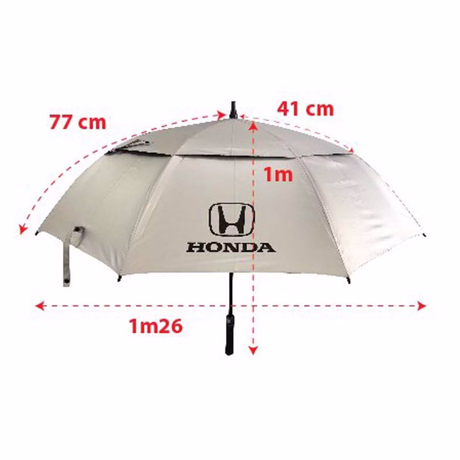 ô dù thẳng cao cấp 2 tần in logo honda