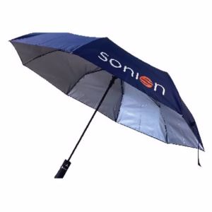 Dù cầm tay kiểu gấp 3 in logo SONION phù hợp đi học, đi làm Dù cầm tay kiểu gấp 3 in logo SONION phù hợp đi học, đi làm