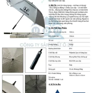 Dù 2 tầng kèo Poly