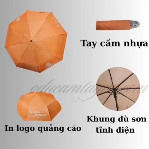 DÙ gấp gọn in logo